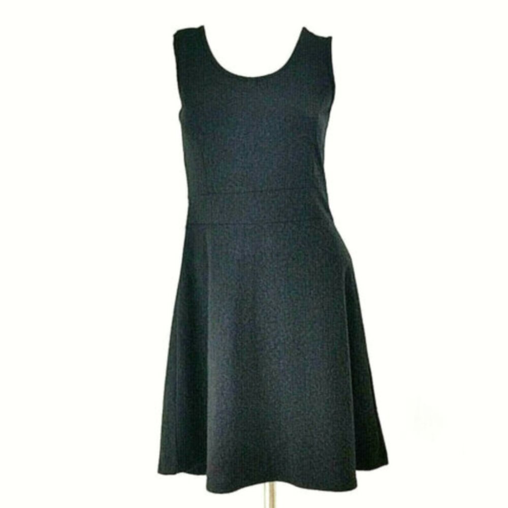 Charming Charlie Textured Sleeveless Skater Dress